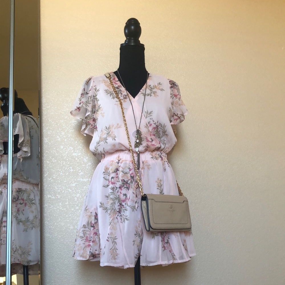 Chiffon Romper Dress